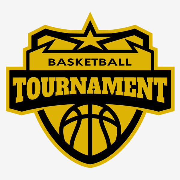 Tournament Basketball logo template 02 Thumbnail
