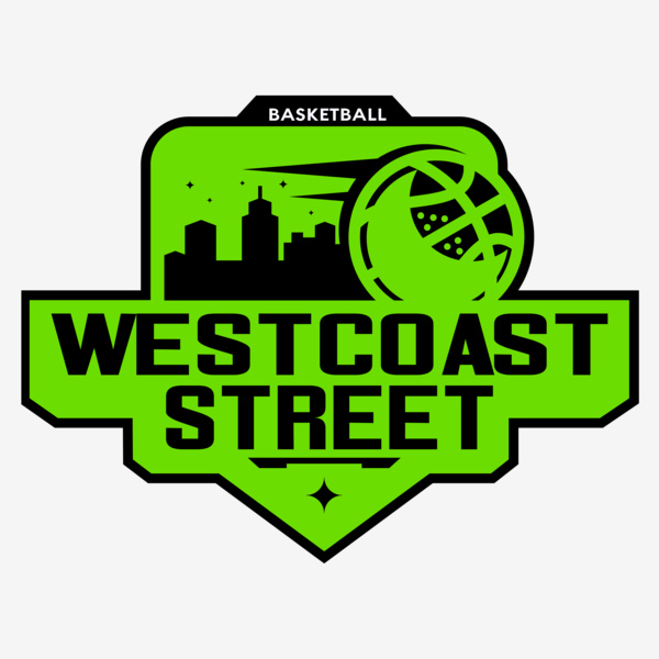 Westcoast Street Basketball logo template Thumbnail